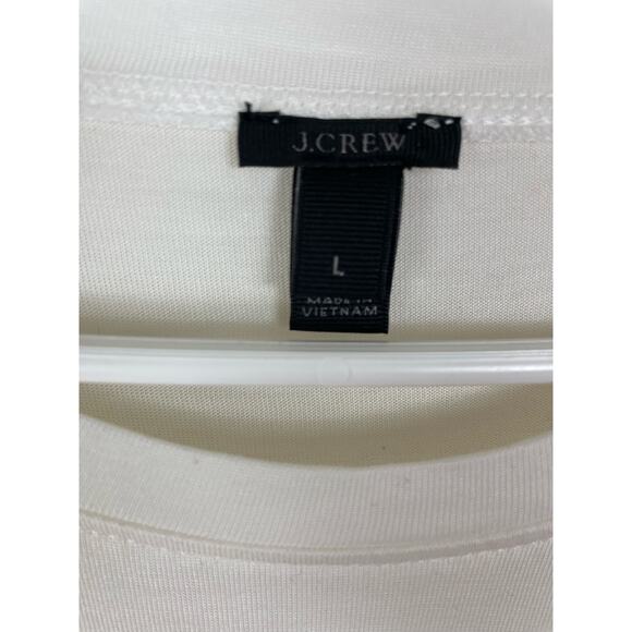 J. Crew Cream Tunic Top - Picture 3 of 7